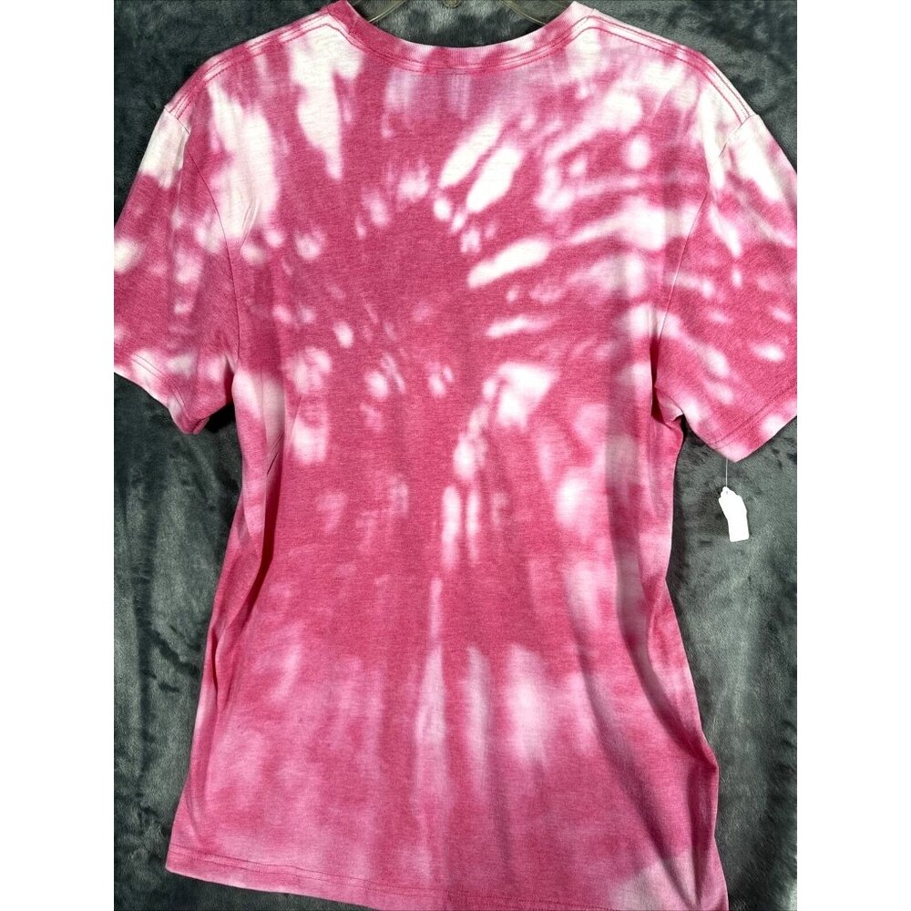 Glidden Shirt Peace Love And Coffee Women’s T-Shirt Pink Hippie Vibes Medium Top - Picture 13 of 13